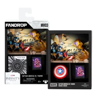 Fandrop Marvel Wave 1 Figure 2 Pack Captain America Vs Thanos - undefined undefined