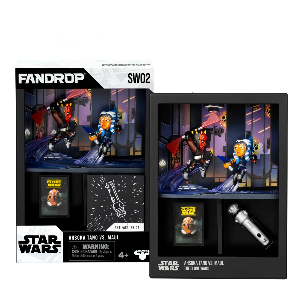 Fandrop Star Wars Wave 1 Figure 2 Pack Ahsoka Tano Vs Maul Image 1