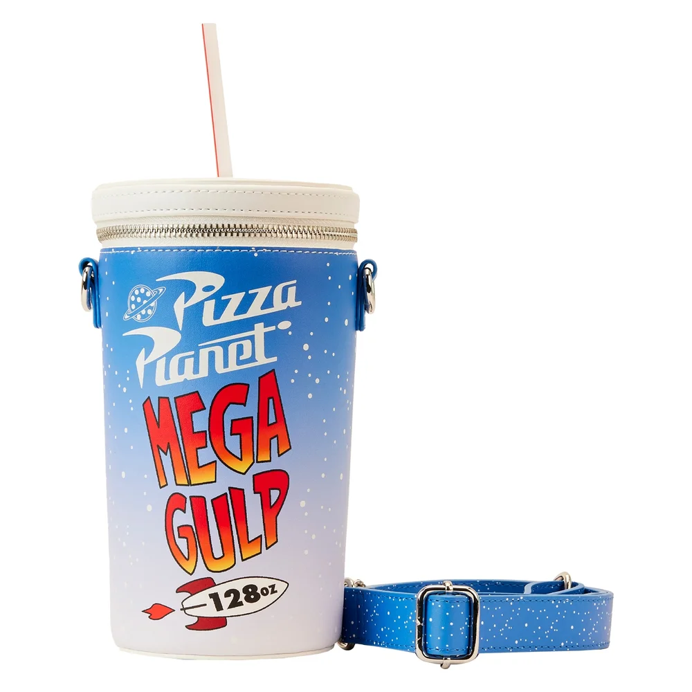 Loungefly Pixar Toy Story Pizza Planet Mega Gulp Crossbody Bag Image 1