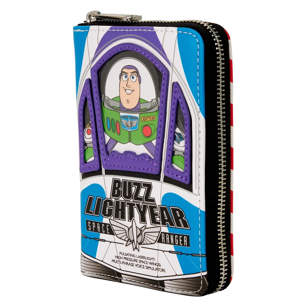 Loungefly Pixar Toy Story 30th Anniversary Buzz Lightyear Zip Around Wallet Image 1