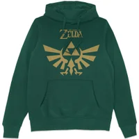 The Legend of Zelda Classic Logo Hoodie - Green - undefined undefined