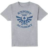 The Legend of Zelda Academy Unisex T-Shirt - Grey - undefined undefined