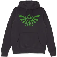 The Legend of Zelda Spray Logo Hoodie - Black - undefined undefined