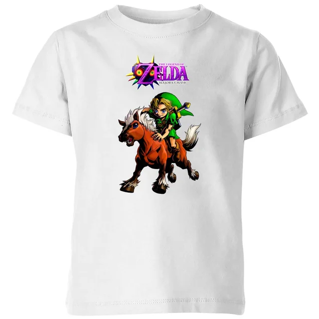 The Legend of Zelda Link And Epona Kids' T-Shirt - White