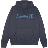 Marvel Fantastic Four Core Logo Hoodie - Navy - undefined undefined