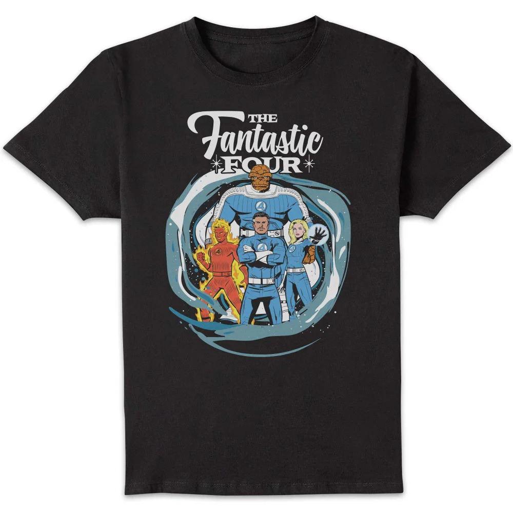 Marvel Fantastic Four Team Portal Unisex T-Shirt - Black - S Image 1