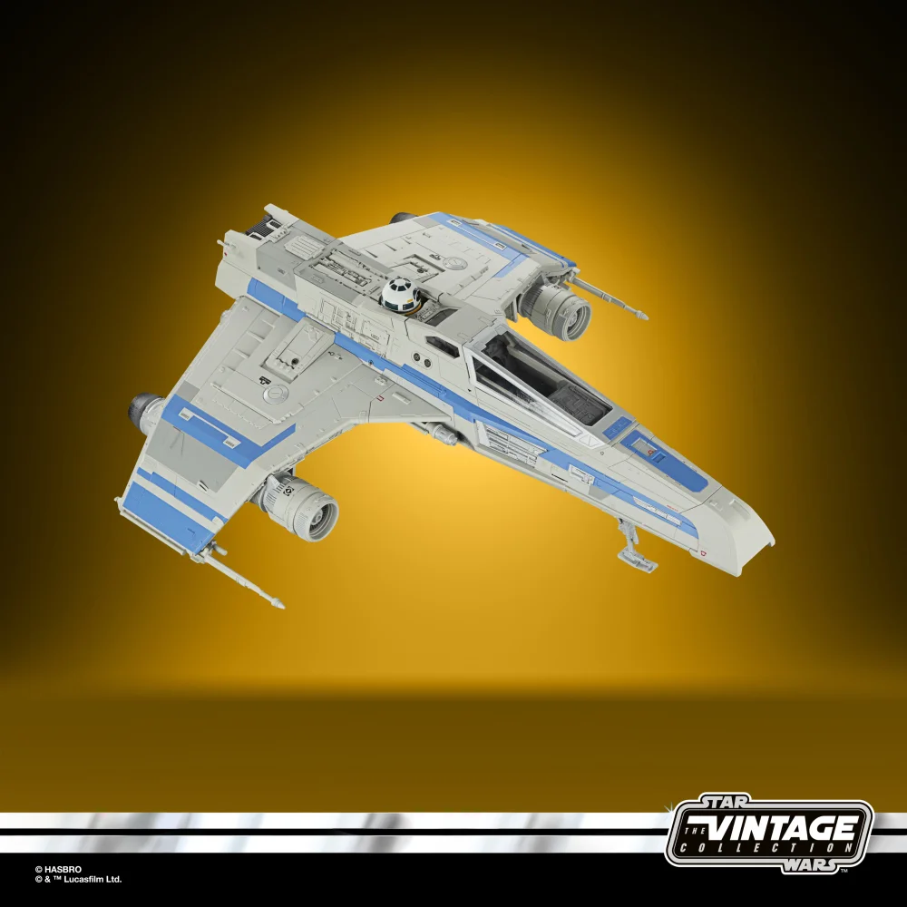 Hasbro Star Wars The Vintage Collection New Republic E-Wing & KE4-N4, Star Wars: Ahsoka Figure & Vehicle (3.75”) Image 1