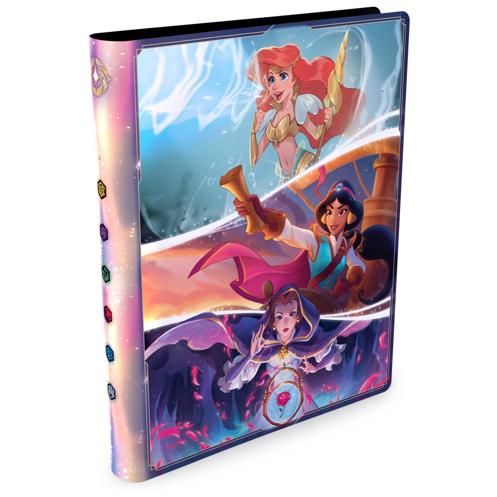 Disney Lorcana Trading Card Game Card Portfolio Set 9-12 Image 1