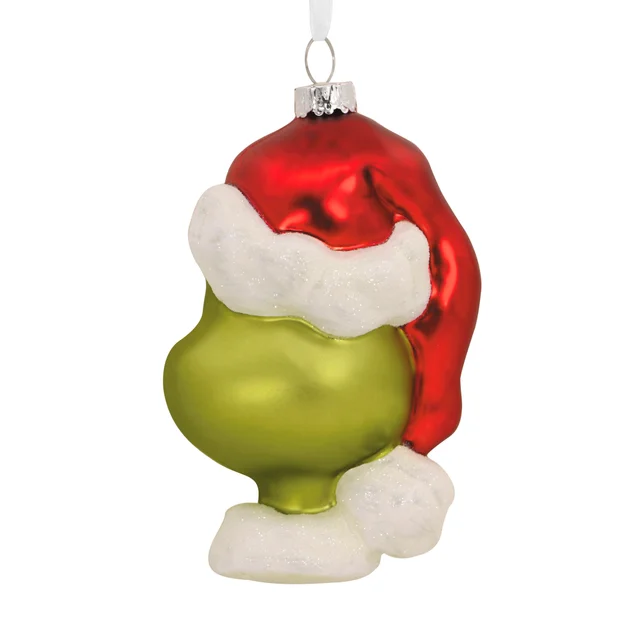 Hallmark Dr. Seuss's How the Grinch Stole Christmas 'Glittered' Glass Ornament - Exclusive