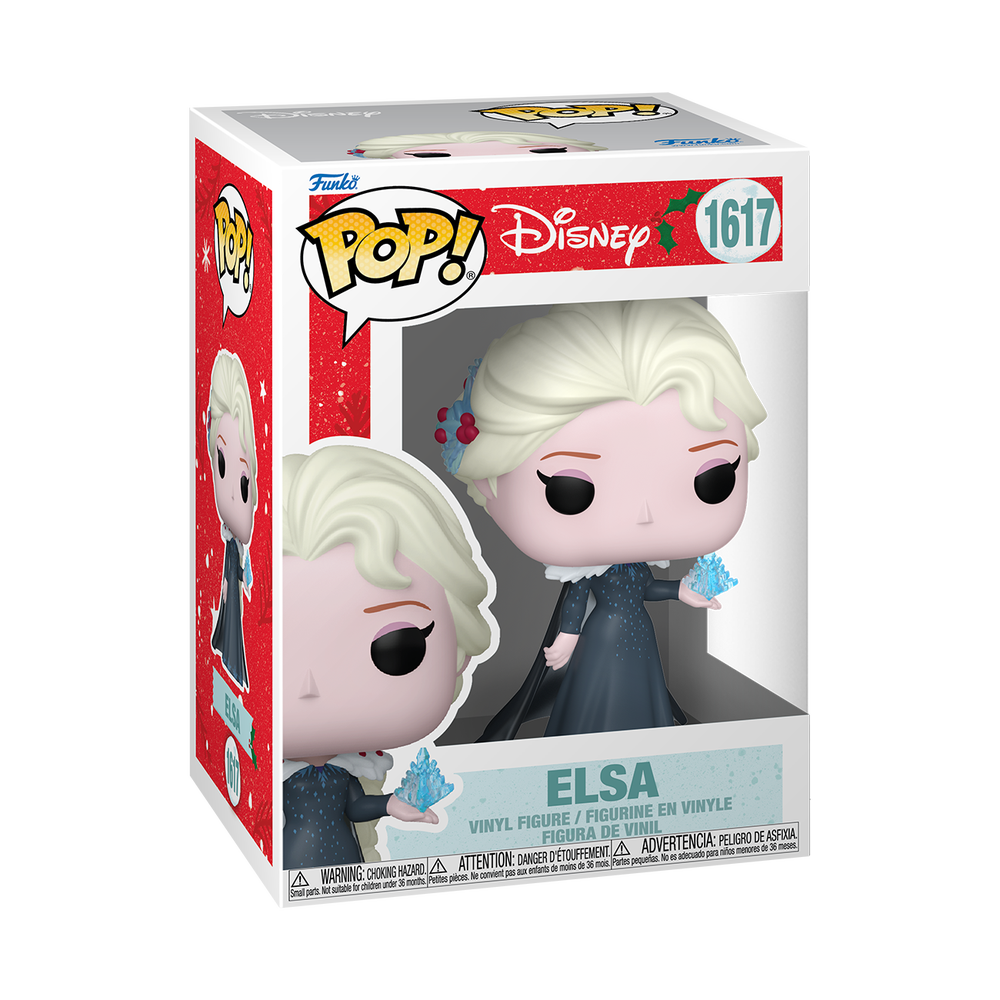 Disney Princess Holiday Elsa Funko Pop Vinyl Image 1
