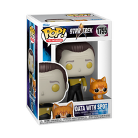 Star Trek Data w/ Spot Pop&Buddy Funko Pop Vinyl - undefined undefined