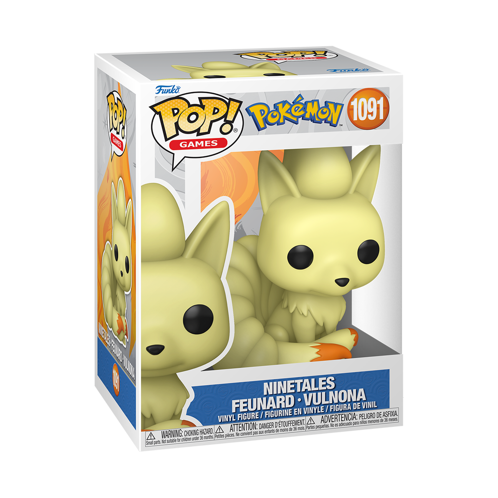 Pokemon Ninetales Funko Pop Vinyl Image 1