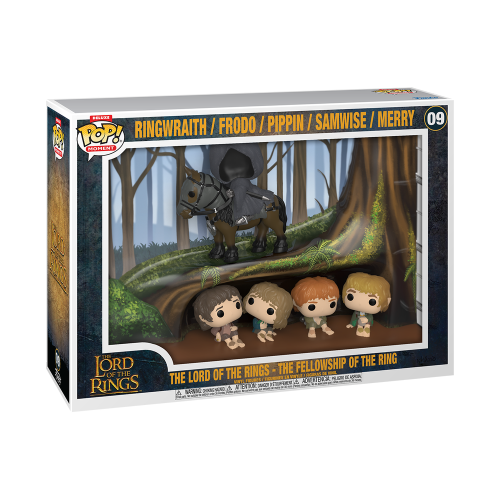 Lord of the Rings Fellowship Of The Ring Funko Pop Moments Deluxe Vinyl Image 1