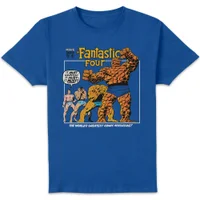 Marvel Fantastic Four Transformation Unisex T-Shirt - Blue - undefined undefined