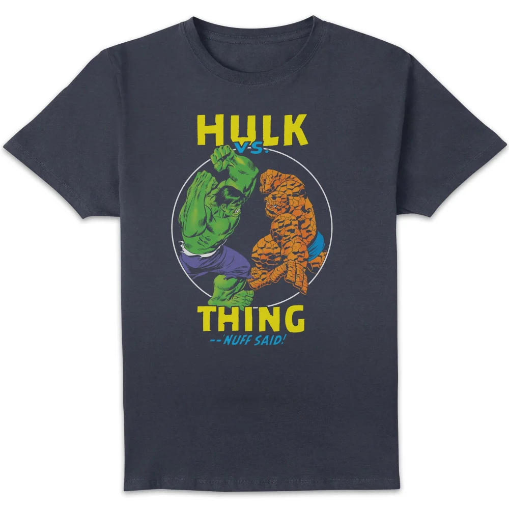 Marvel Fantastic Four Nuff Said Unisex T-Shirt - Navy - S Image 1