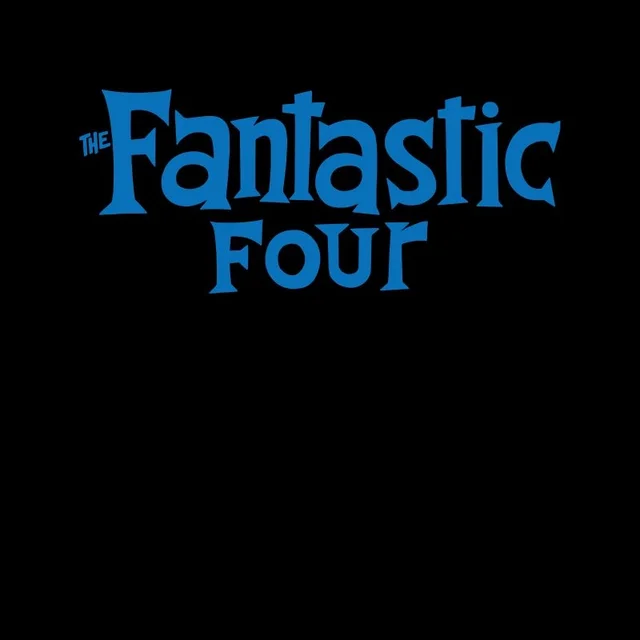 Marvel Fantastic Four Classic Logo Unisex T-Shirt - Black