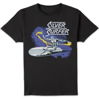 Marvel Fantastic Four Silver Surfer Unisex T-Shirt - Black