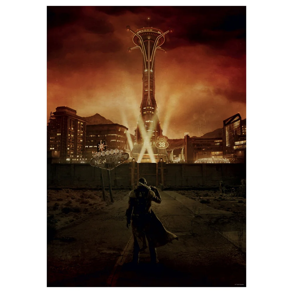 Fallout: New Vegas A3 Art Print Image 1