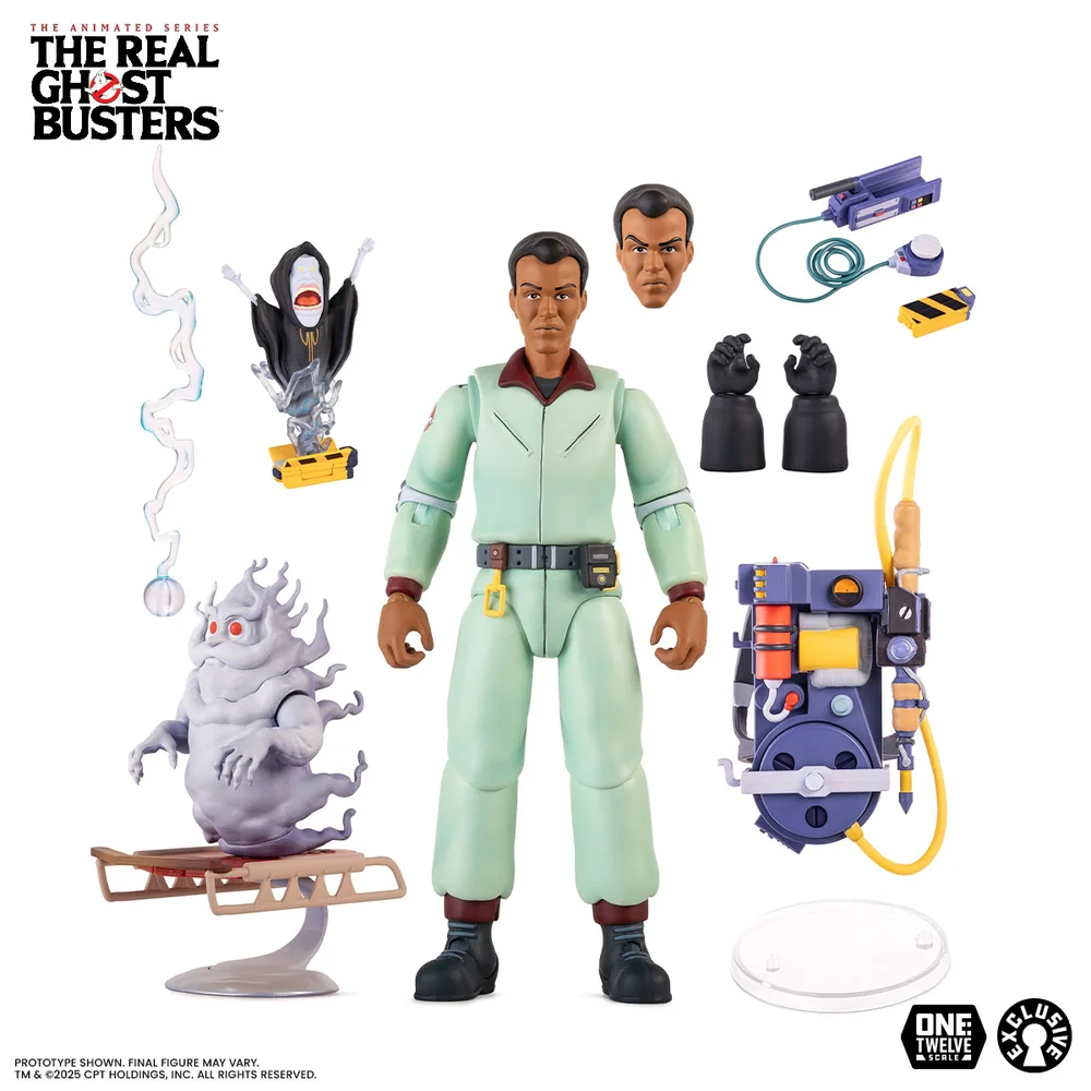 MONDO The Real Ghostbusters: Winston Zeddemore 1/12 Figure Image 1