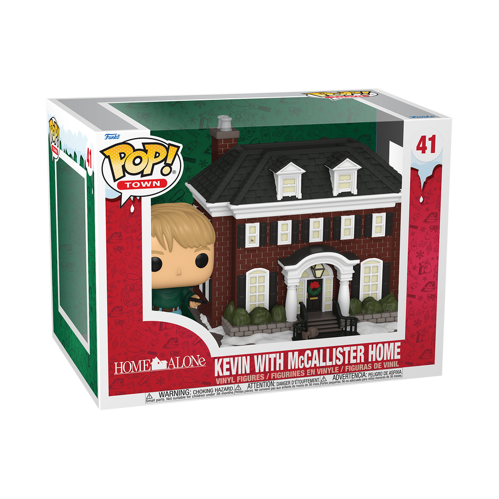 Home Alone Kevin w/ Home Funko Pop Town Image 1