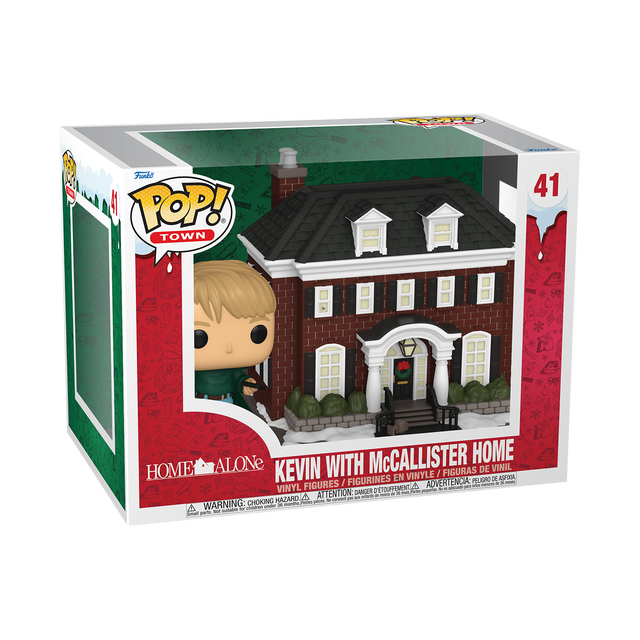 Home Alone Kevin w/ Home Funko Pop Town