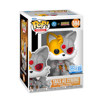 Justice League Sonic - Tails Cyborg Funko Pop Vinyl