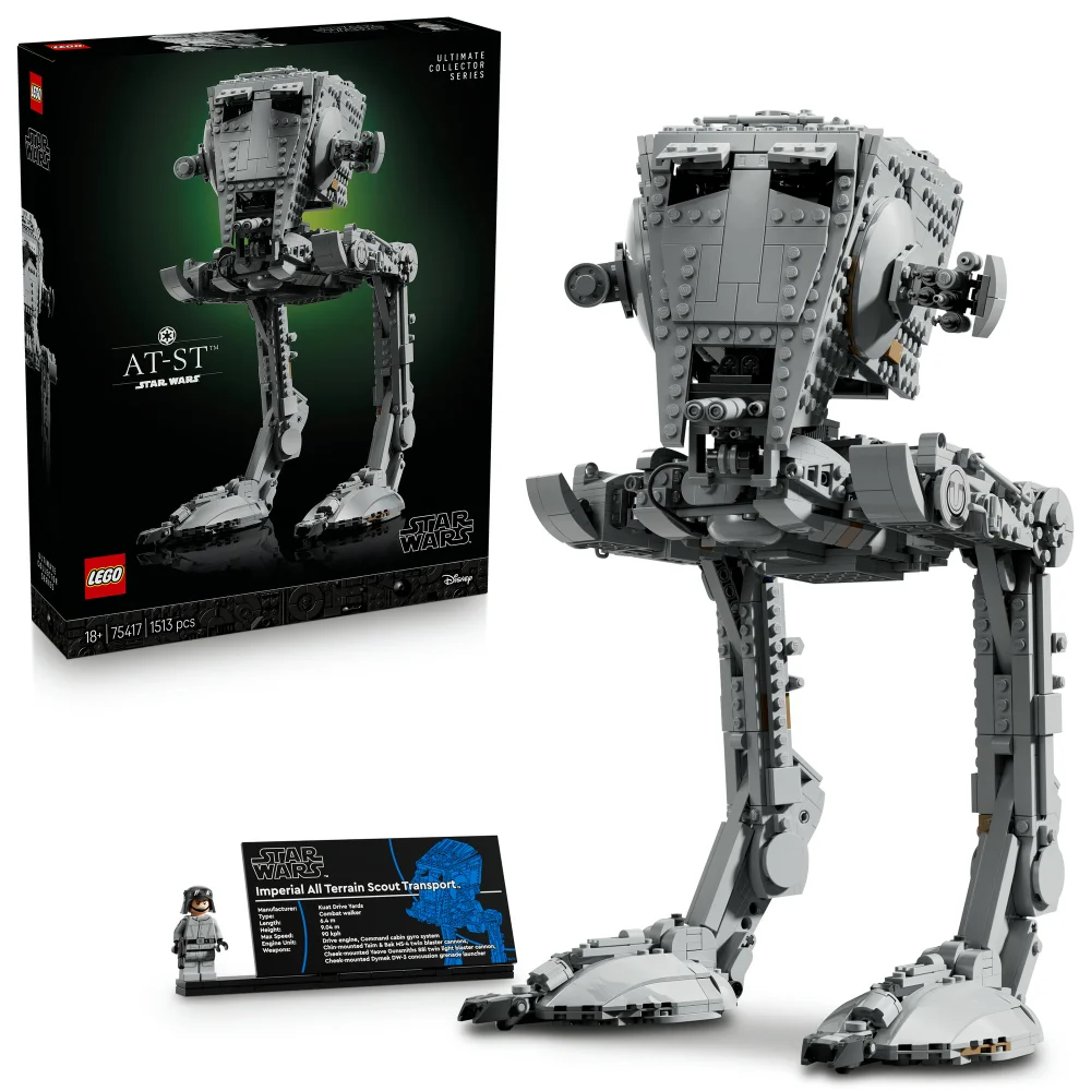 LEGO Star Wars AT-ST Walker Building Set for Adults 75417 Image 1