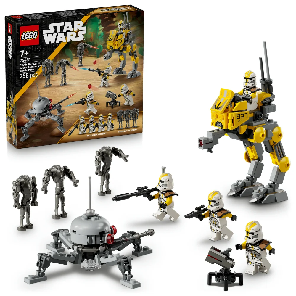 LEGO Star Wars 327th Star Corps Clone Troopers Battle Pack 75431 Image 1