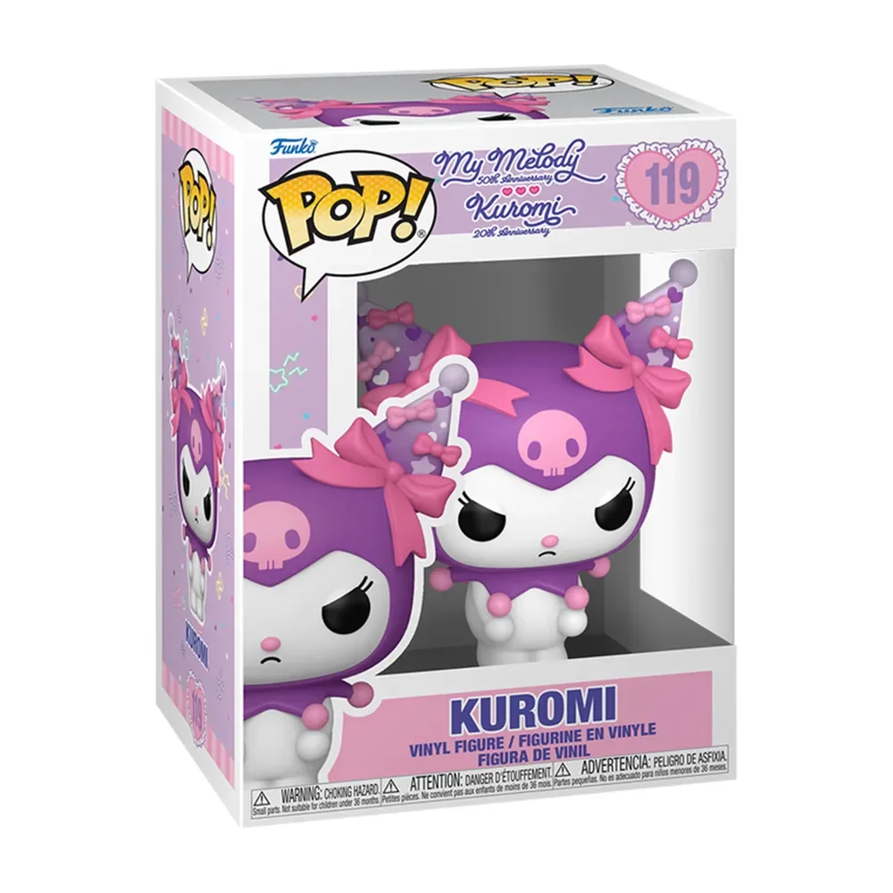 Hello Kitty Funko POP! Kuromi 20th Anniversary Grumpy Vinyl Figure Image 1