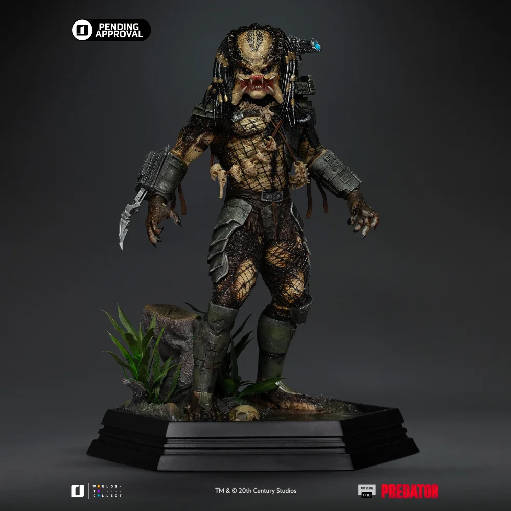 Iron Studios Predator Jungle Hunter Art Scale 1/10 Scale Statue Image 1
