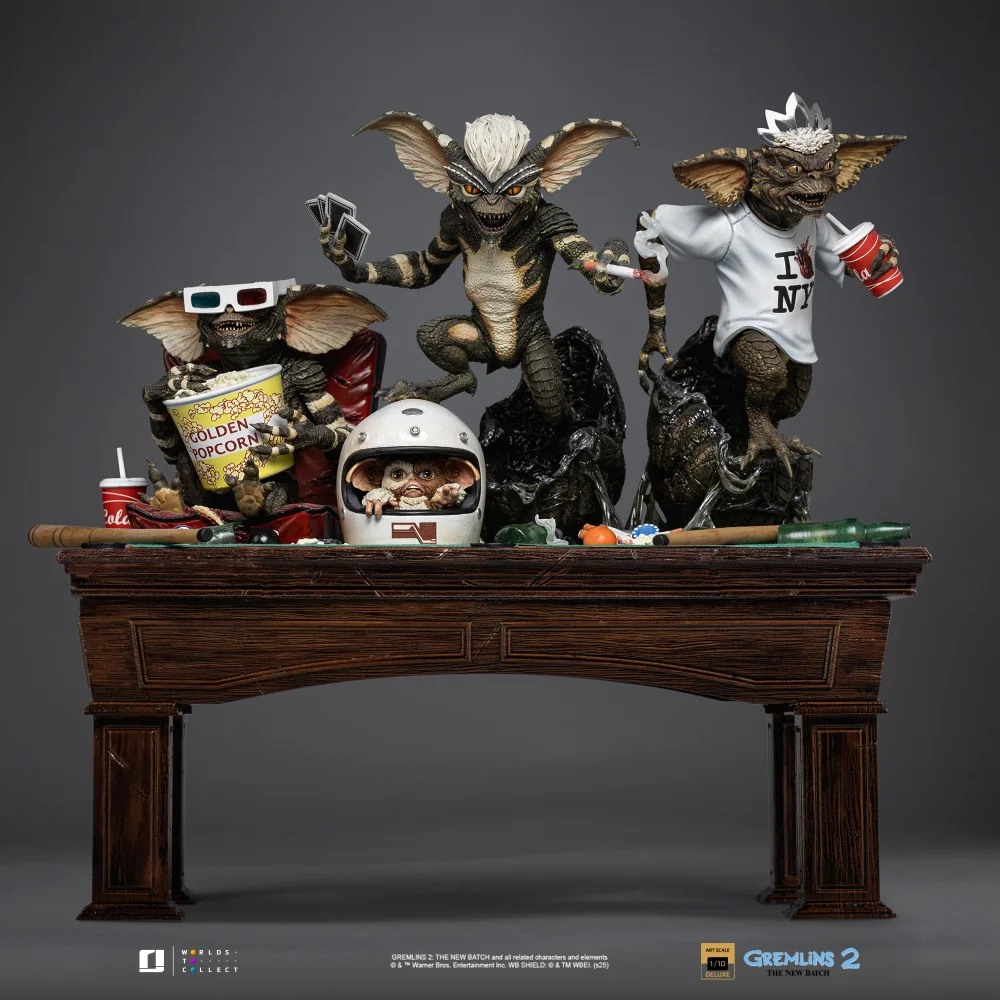 Iron Studios Gremlins Gremlins Diorama Art Scale 1/10 Scale Statue Image 1