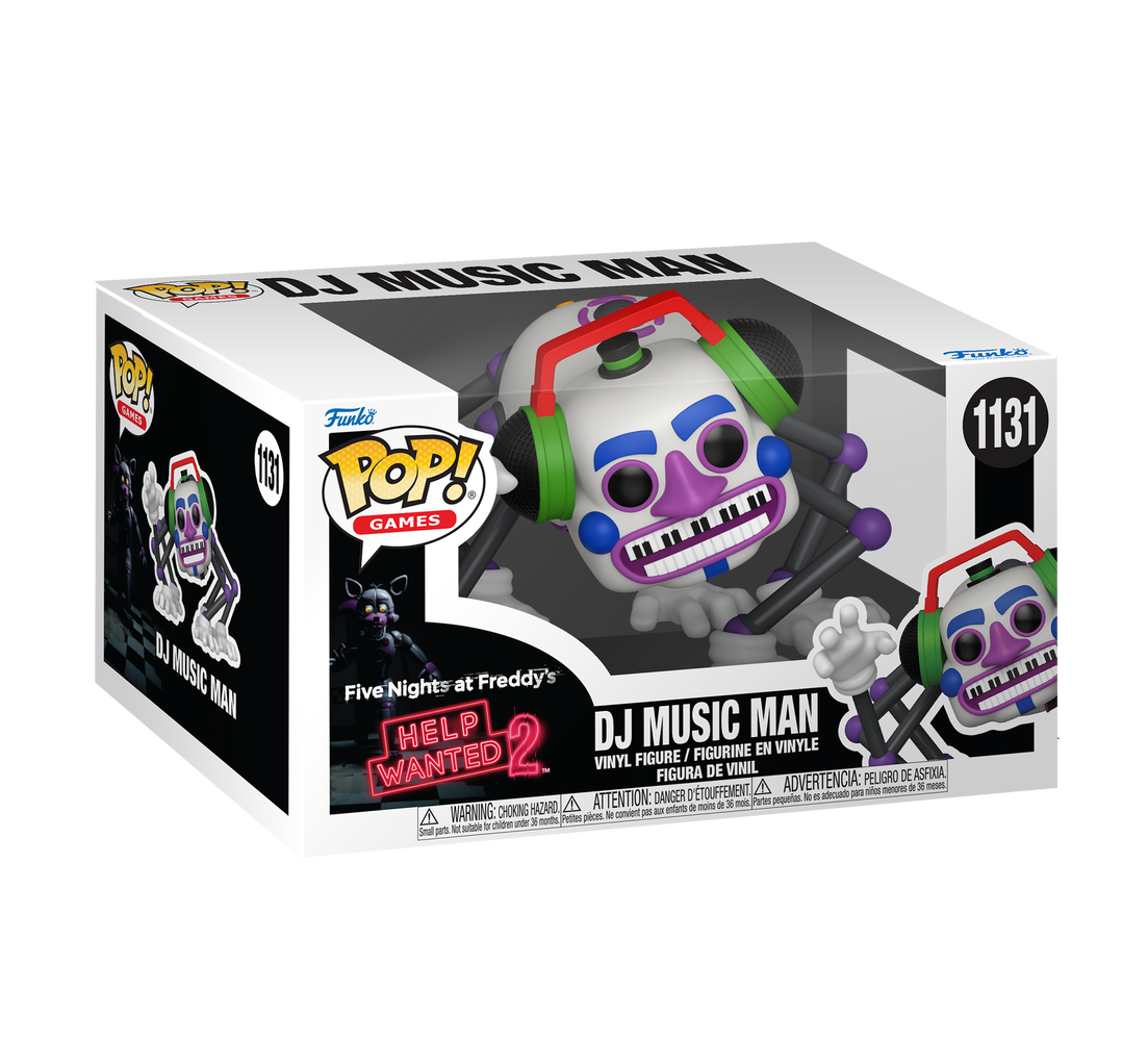 Five Nights At Freddy's DJ Music Man Funko POP Vinyl Image 1