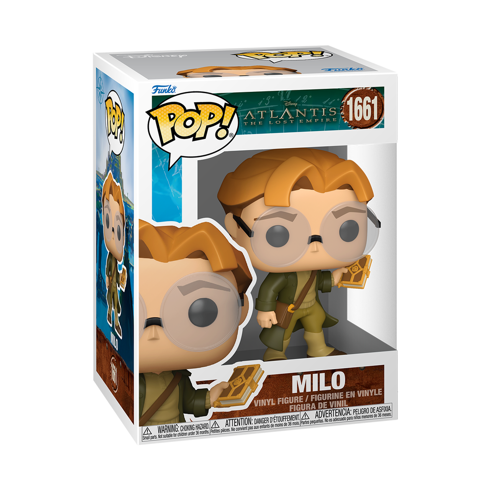 Atlantis The Lost Empire Milo Funko Pop Vinyl Image 1