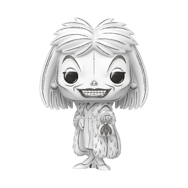 Disney Sketched Cruella De Vil Funko Pop Vinyl