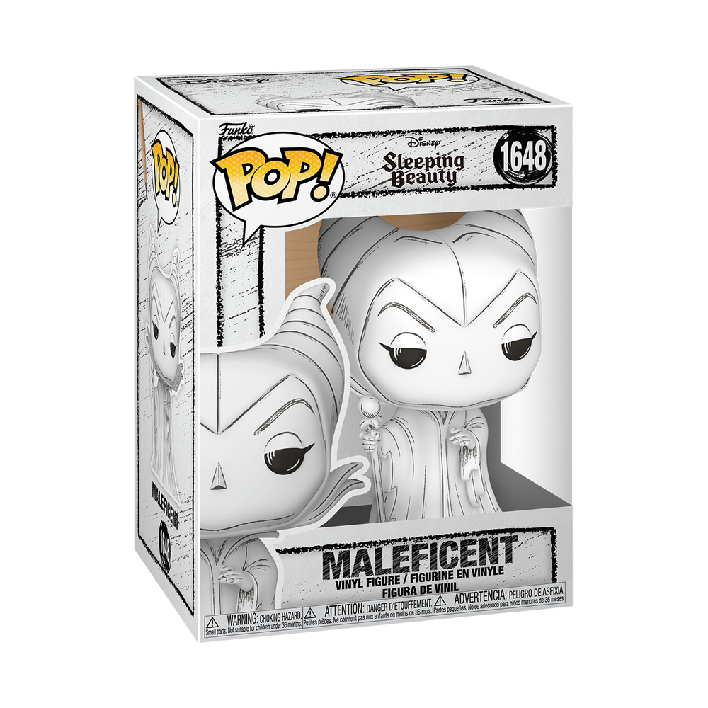 Disney Sketched Maleficent Funko Pop Vinyl Image 1
