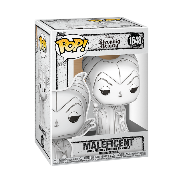Disney Sketched Maleficent Funko Pop Vinyl
