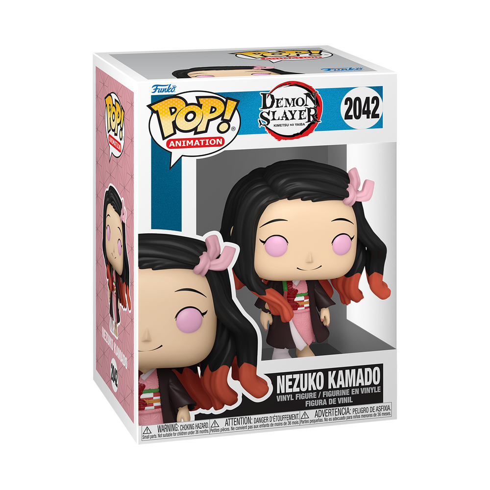 Demon Slayer Nezuko Smiling Funko Pop Vinyl Image 1