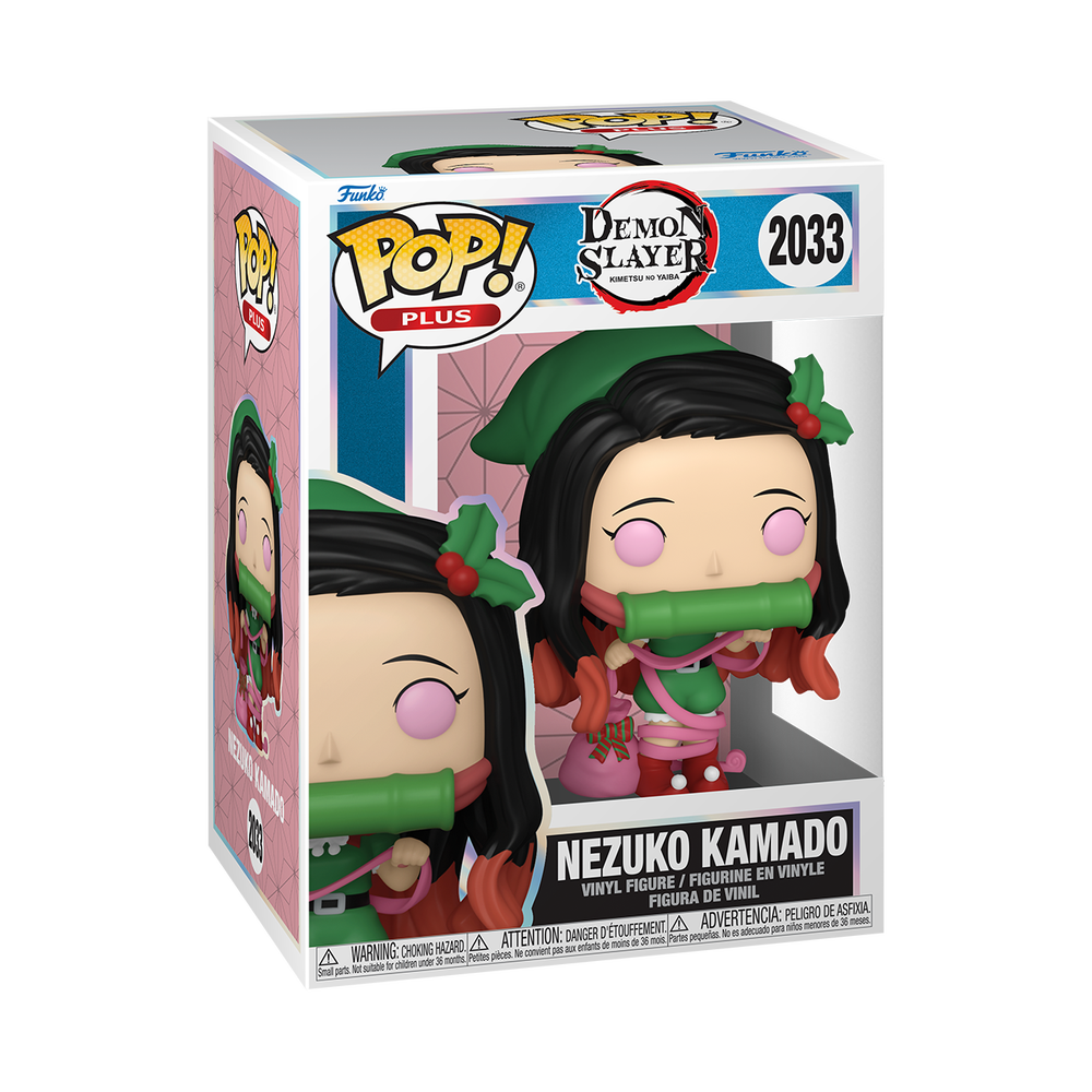 Demon Slayer Nezuko Holiday Funko Pop Vinyl Image 1