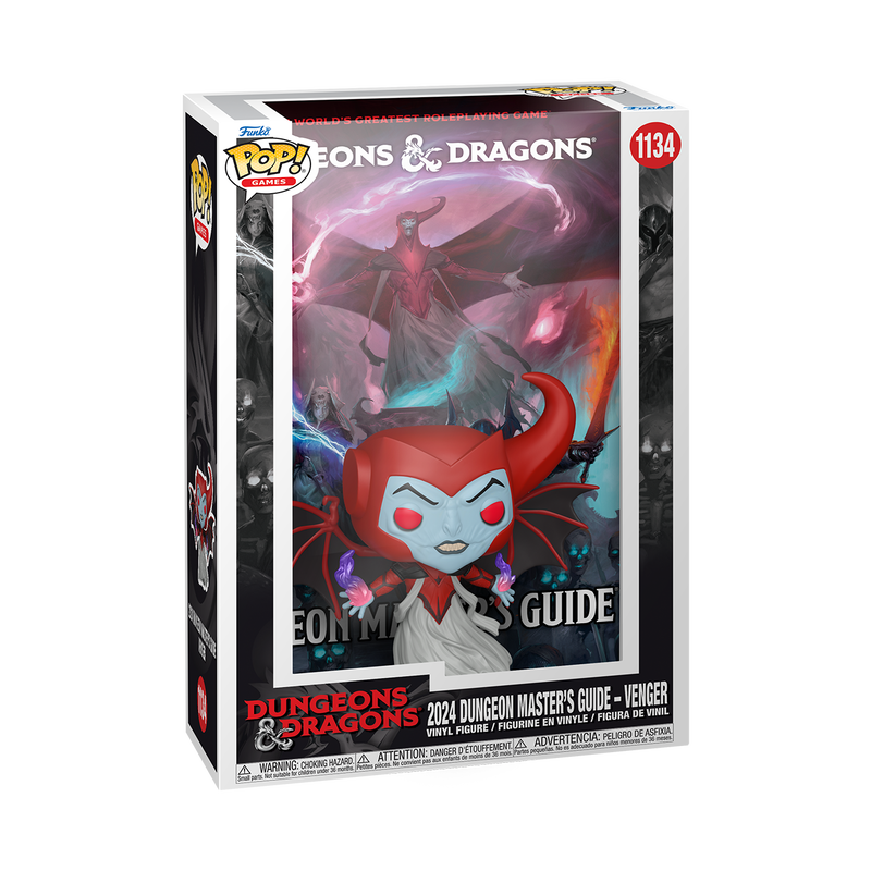 POP Book Cover: Dungeons & Dragons DM Guide 2024 Funko POP Vinyl Image 1