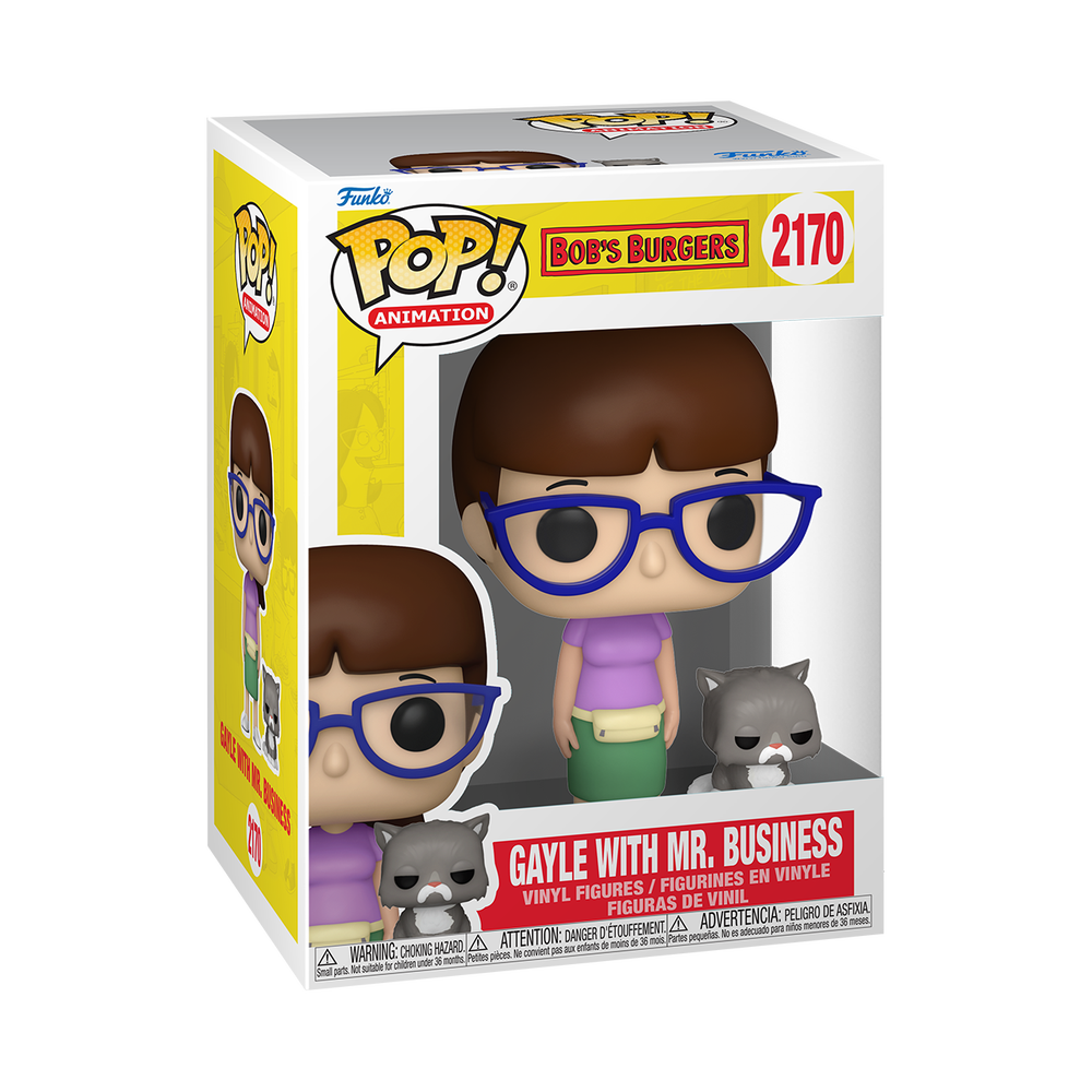 Bob's Burgers Gayle & Mr.Business Funko POP Vinyl Image 1