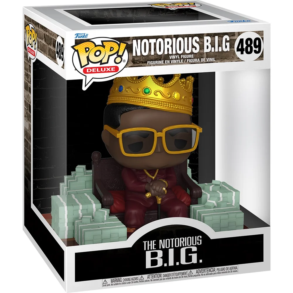 Deluxe Notorious B.I.G Funko POP Vinyl Image 1