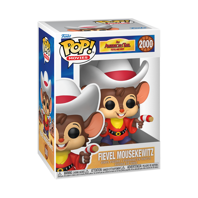 An American Tail Goes West Funko POP! Fievel Mousekewitz Vinyl Figure