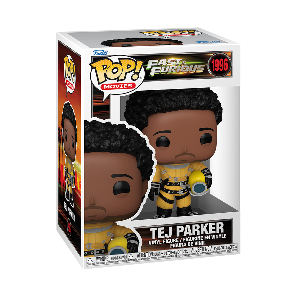 POP! Movies: Fast & Furious S2 – Tej Parker Funko POP! Vinyl Image 1