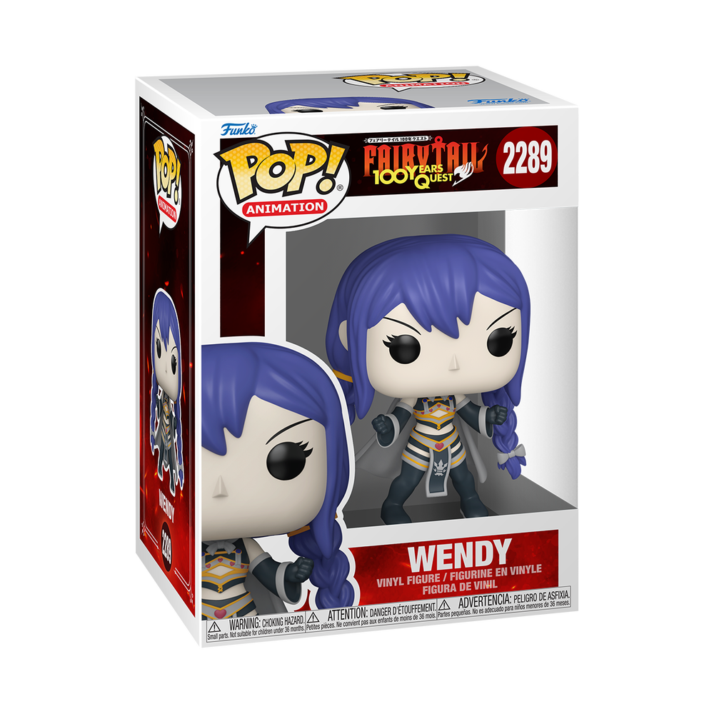 Fairy Tail 100 Years Quest Funko POP! Wendy Marvell Vinyl Figure Image 1