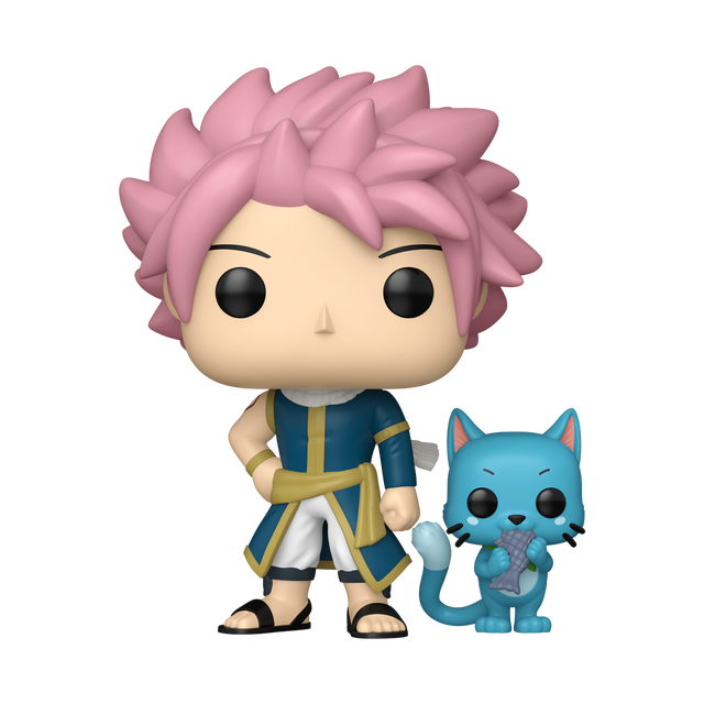 Fairy Tail 100 Years Quest Funko POP! Natsu Dragneel with Happy Buddy Vinyl Figure