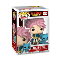 Fairy Tail 100 Years Quest Funko POP! Natsu Dragneel with Happy Buddy Vinyl Figure - undefined undefined