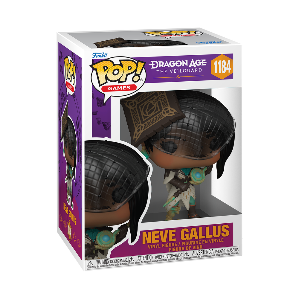 Dragon Age The Veilguard Funko POP! Neve Gallus Vinyl Figure Image 1