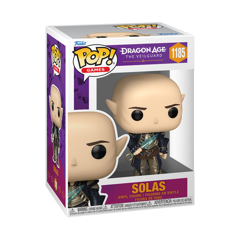 Dragon Age The Veilguard Funko POP! Solas Vinyl Figure Image 1