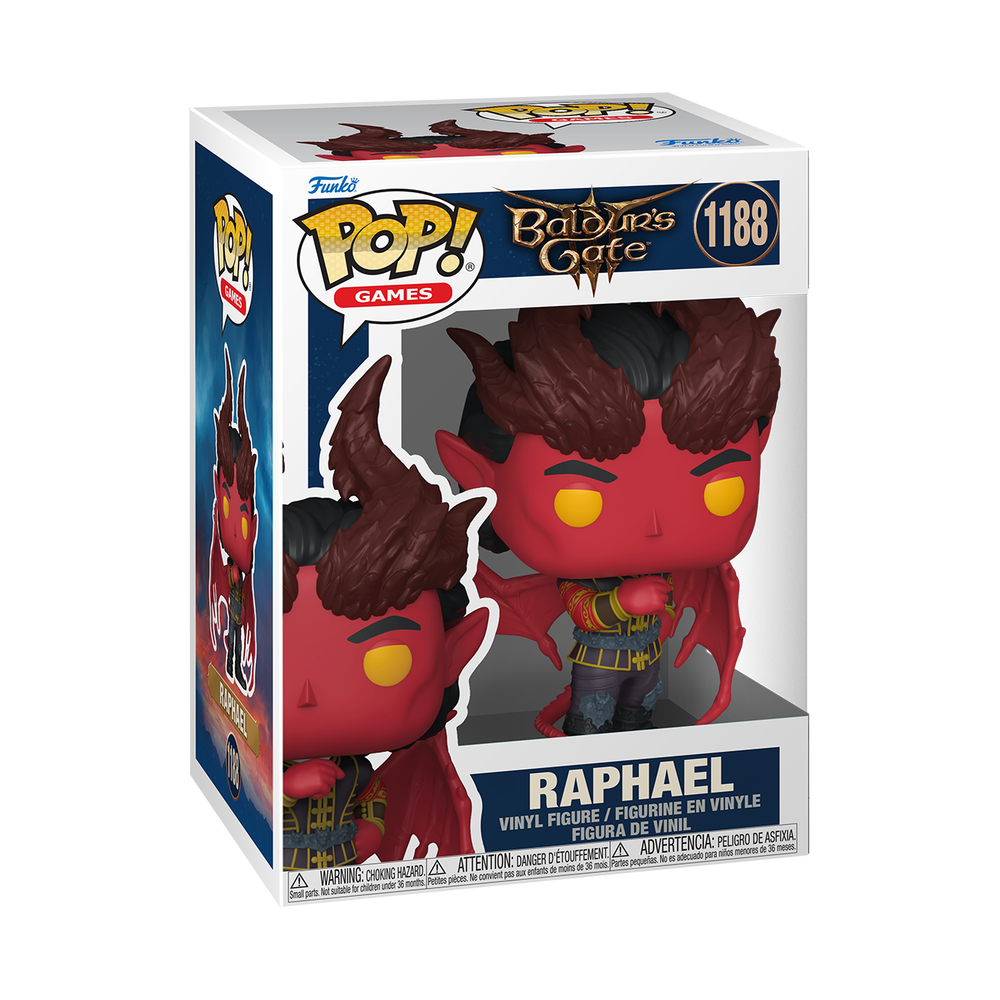 Baldurs Gate 3 Funko POP! Raphael Series 3 Vinyl Figure Image 1