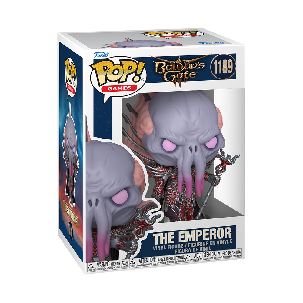 Baldurs Gate 3 Funko POP! The Emperor Series 3 Vinyl Figure Image 1